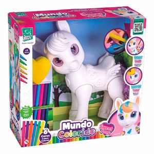 Figura De Pintar - Mundo Colorido - Sweet Pony - Super Toys