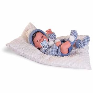 Boneco Bebê - Antonio Juan Recém Nascido - Pipo Com Pompons - Fun Divirta-se