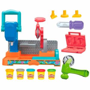 Massa De Modelar - Play-doh - Mesa De Ferramentas - Hasbro