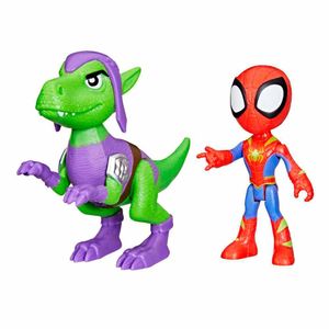 Bonecos - Marvel Spidey Dino-webs - Spidey E Goblin Raptor - Hasbro