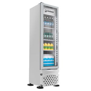 Expositor Vertical Imbera 1 Porta Vidro 229L Branco VR08