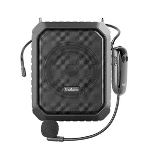 Amplificador Profissional Portátil De Voz Thotem AX 18W De Potência E Acompanhado De 2 Microfones
