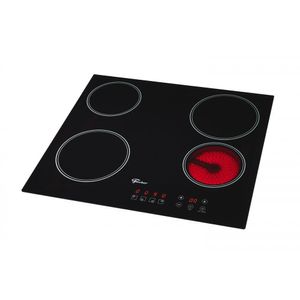 Fogão Cooktop Fischer 4 Queimadores Elétrico Mesa Vitrocerâmica Touch 220V