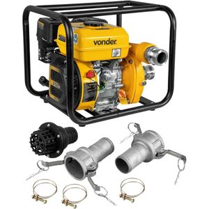 Motobomba Gasolina 2\'\' 7CV-HP Alta Pressão Partida Manual Vonder