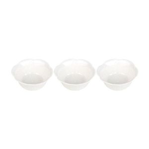 Conjunto Com 03 Petisqueiras De Porcelana Pcln-082 - Haüskraft