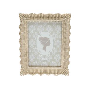 Porta-retrato Resina Dourado 13x18cm 60493 Royal Decor