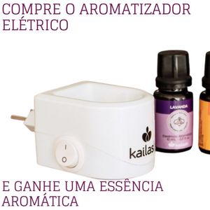 Aromatizador Elétrico De Polímero 127220v - Kailash