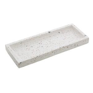 Bandeja Retangular De Mármore Terrazo 25cm 2988 - Lyor