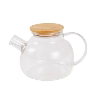 Bule Mattiné Em Vidro Borossilicato E Tampa Em Bambu 900ml 29067 - L'hermitage