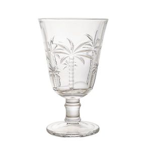 Conjunto Com 06 Taças Cristal Para água Palm 240ml 1884 - Lyor