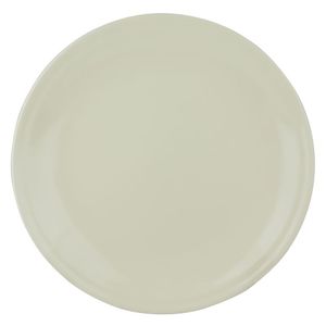 Prato Raso Cerâmica Creme Brilhante 27cm 28379 - L'hermitage