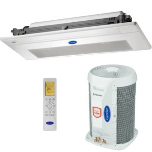 Ar-Condicionado Split Cassete Carrier 1 Via 18000 BTUS Quente e Frio Inverter 220V Monofásico 38TVQD18515MC