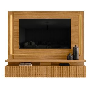 Painel Home Suspenso Gaia Cumaru Para Tv Até 75 Madetec Cumaru