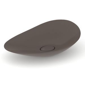 Cuba De Apoio Oval 54x18cm Ruy Ohtake Café