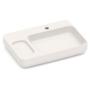 Cuba De Apoio Com Válvula Oculta 7-8 60x42cm Sem Saboneteira Infinity Bege