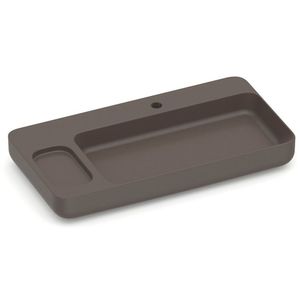 Cuba De Apoio Com Válvula Oculta 7-8 800cm X 420cm Sem Saboneteira Infinity Roca Café