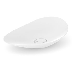 Cuba De Apoio Oval 54x18cm Ruy Ohtake Blanco Mate