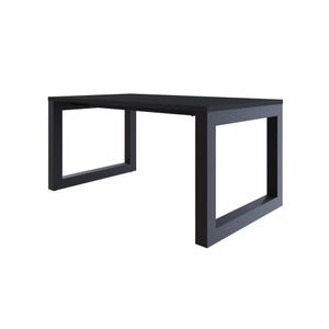 Mesa De Jantar Bronx 160cmx90cmx75 Cm Preto