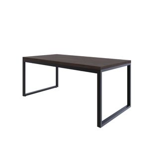 Mesa De Jantar Yon 200cmx90cmx77 Cm Terracota-preto