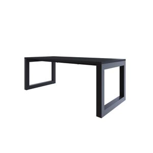 Mesa De Jantar Bronx 200cmx90cmx75 Cm Preto