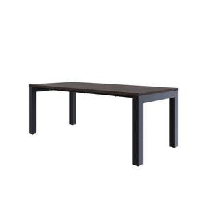 Mesa De Jantar Bronx U 200 Cmx90x75cm Terracota-preto