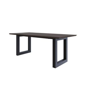 Mesa De Jantar Bronx Rg2 200x90x75cm Terracota-preto