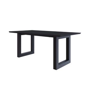 Mesa De Jantar Bronx Rg2 180x90x75cm Preto