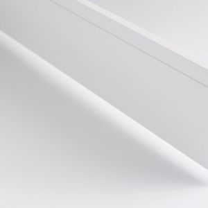 Rodapé De Poliestireno Belplast - Premium Frisado 14,4 Unidades - Branco