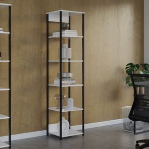 Torre Com Estrutura Em Aço Para Escritório Design Moderno Branco-preto