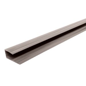 Acabamento Perfil U Carvalho Berlin Para Forro Pvc 8mmx3cmx3,00m Carvalho Berlin