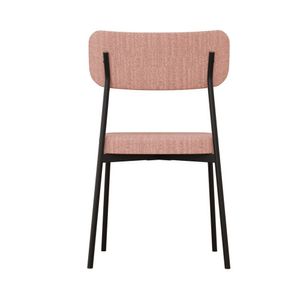 Kit Com 4 Cadeiras Para Sala De Jantar Mona Yescasa Rosa Linked-preto