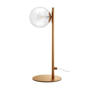 Abajur Fantasy Crystal G9 1 Luz Gold 127-220v Dourado
