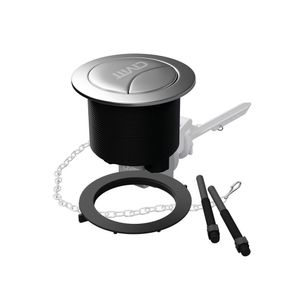 Botao Acionador Superior Duplo Para Caixa Acoplada