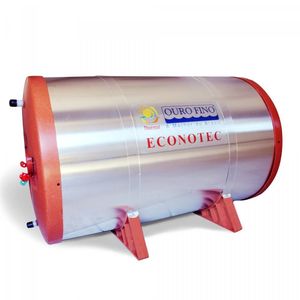 Boiler Térmico Solar New Econotec 200 Litros Baixa Pressão Cinza