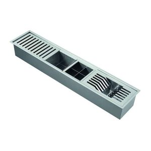 Canal Linha Dry Organizador Umido Mais Acessórios (porta Talheres-pratos E Objetos) 92,7x190x150 Natural