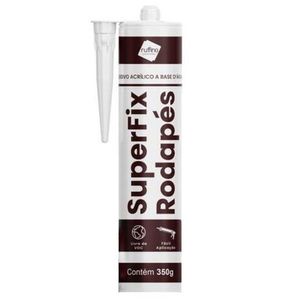 Cola Acril Base Agua 350g Superfix 30cm X 30cm X 4,5cm Branco