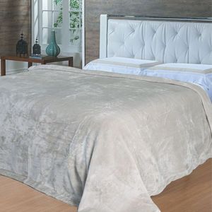 Cobertor Toque De Seda Artico Nc 500gsm 2,40 X 2,60 Manteiga