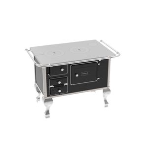 Fogão Lenha Direito 73cmx105cmx69 Cm Preto