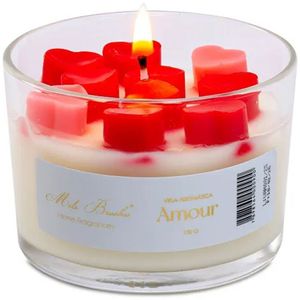 Vela Aromática Perfumada Mels Brushes 100g Amour