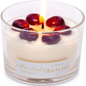Vela Aromática Perfumada Mels Brushes 100g Blueberry