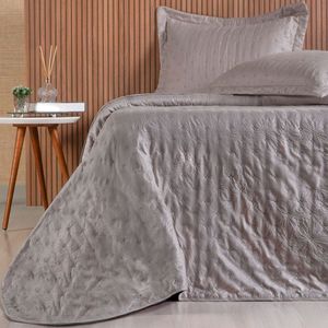 Kit Colcha King Sensatti 3d Embossed 260x280cm Cashmere