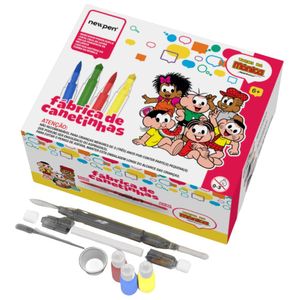 Kit Fábrica De Canetas Perfumadas Turma Da Mônica Newpen