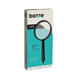 Lupa Amplia Até 5x Diâmetro 60mm Bazze