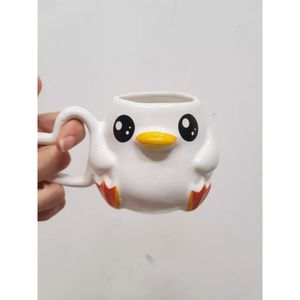 Caneca 3d Pato Cerâmica 300ml Broglio Pato Sem Frase