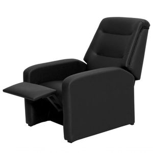 Poltrona Do Papai Reclinável Classic Preto Corino