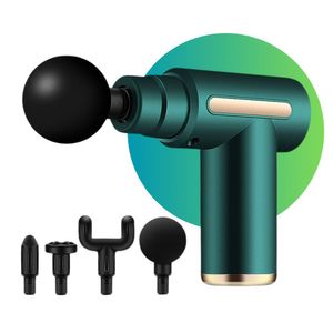 Massageador Elétrico Portátil 6 Velocidades Pistola De Massagem Para Dores Musculares
