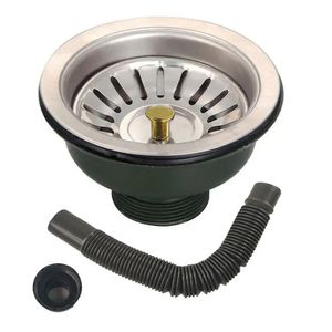 Ralo Valvula Dreno De Pia 10x10 Filtro Sifao Tubo De Escoamento Cesto Cozinha Lavabo Restaurante Casa Lavanderia