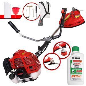 Máquina De Cortar Grama Kawashima KW43L 43CC + Óleo Stihl 2T