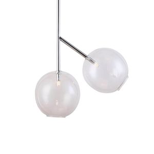 Lustre Pendente Skylight Bell 3047 G9 Bivolt Cromado-transparente