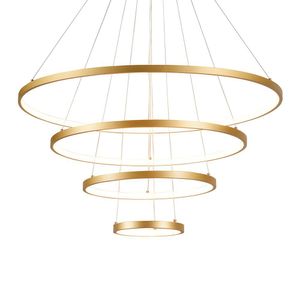 Lustre Pendente Sindora Dcd03011 Dourado Led Bivolt